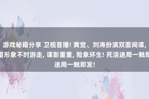 游戏秘籍分享 卫视首播! 黄觉、刘涛扮演双面间谍, 颠覆形象不时游走, 谍影重重, 险象环生! 死活迷局一触即发!